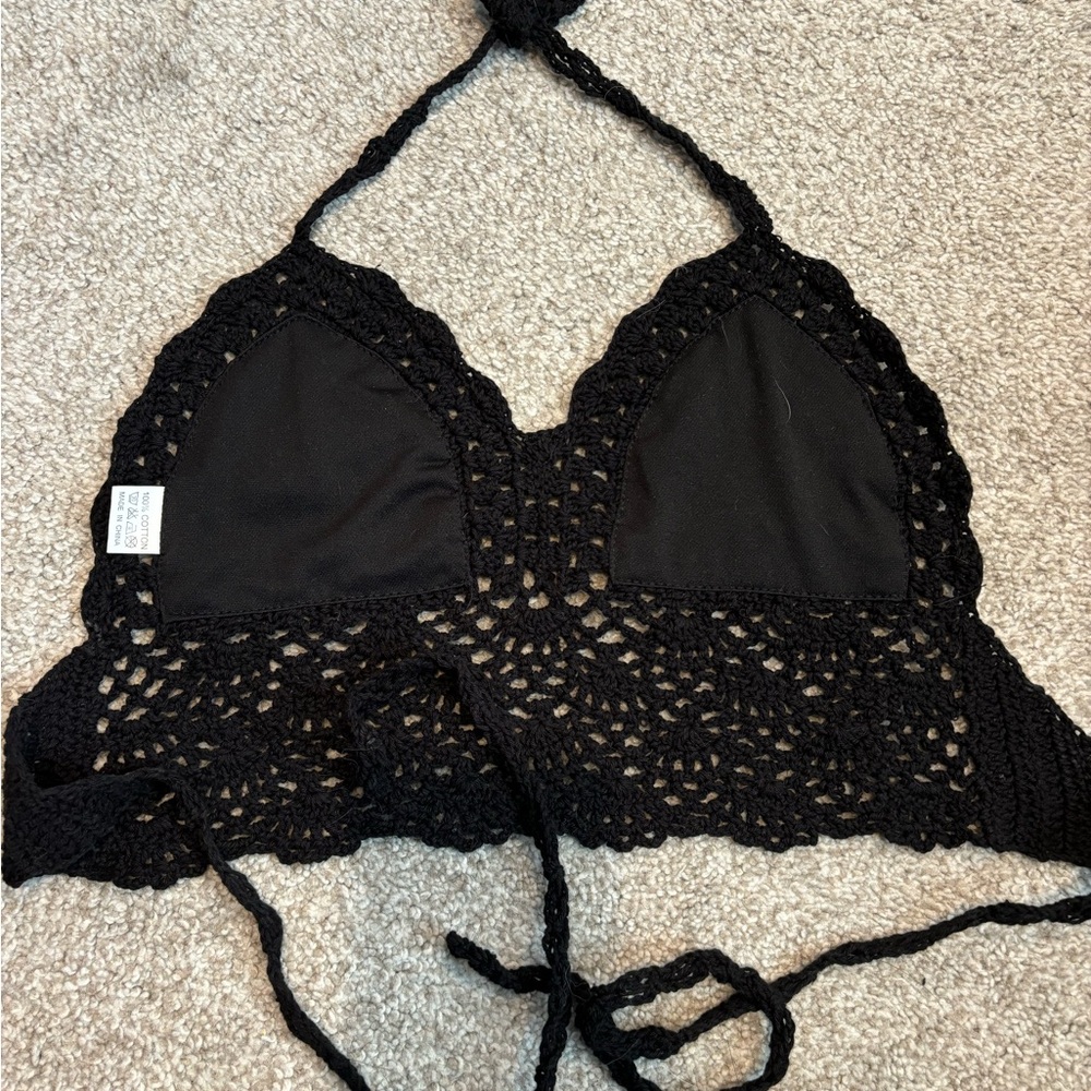 Crochet crop top